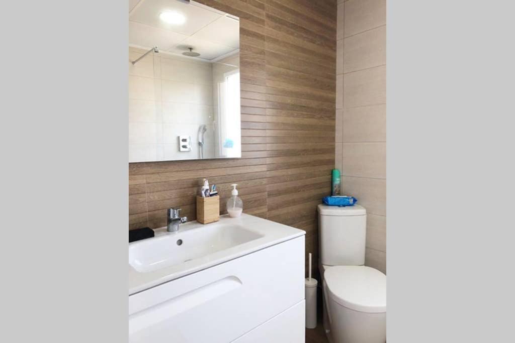 Apartmán Playa De Gandia 1Ere Ligne El Galeon Exteriér fotografie